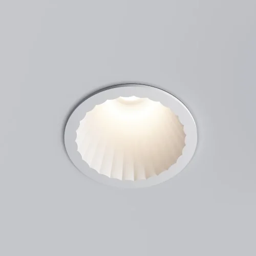 Светильник встраиваемый светодиодный Arco 12W 3000K белый IP44 15274/LED - фото