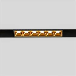 Slim Magnetic Трековый светильник 6W 4000K Artas чёрный/золото 85101/01 85101/01 (064528)