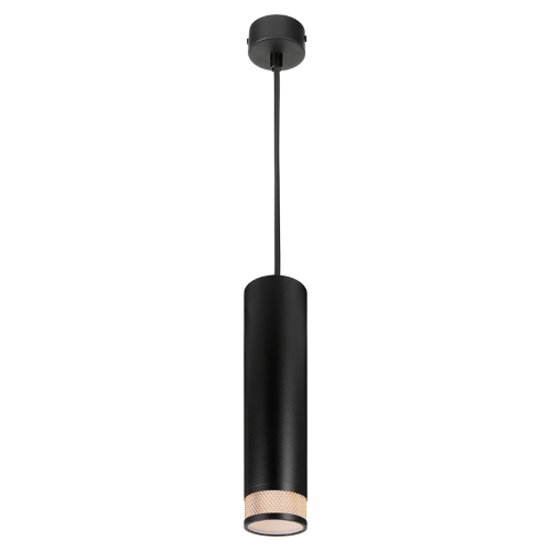 Светильник WOLTA WSL-GU10/P12BG под лампу GU10 Черный / золотой RETE - фото 1.