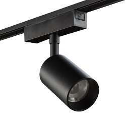 Светильник трековый SLIM, 48В 15W черный 2700-6000К, SL-SLIM-SPBL-15-CCT 022088