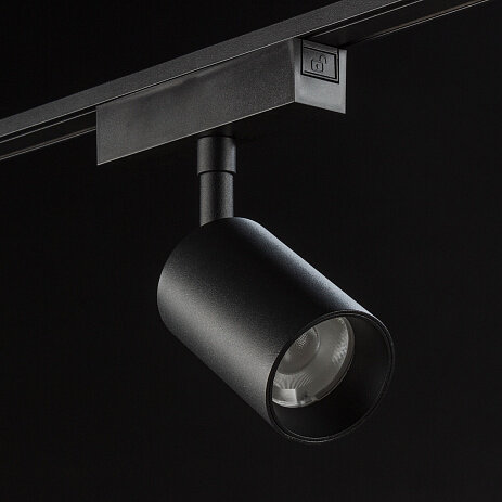 'Светильник трековый SLIM, 48В 15W черный 2700-6000К, SL-SLIM-SPBL-15-CCT. Фото 4