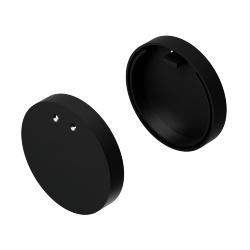 Заглушки для профиля TUBE 60 (ral9005)