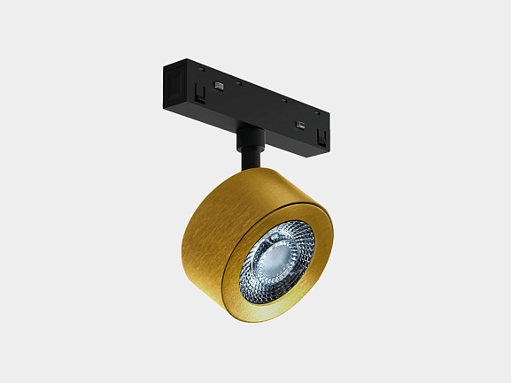 'Светильник-спот широкий, серия SY-LINK, Латунь, 10Вт, IP20, Нейтральный белый (4000К), SY-LINK-FTS-BR-10-NW. Фото 2