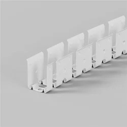 Гибкий профиль для гибкого неона 17x12 мм (алюминий, 2x0,5м) (Белый)