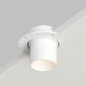 DK3057-WH Встраиваемый светильник под шпатлевку, IP20, до 15 Вт, LED, GU5,3, белый, пластик. Фото 2