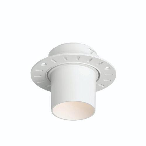 DK3057-WH Встраиваемый светильник под шпатлевку, IP20, до 15 Вт, LED, GU5,3, белый, пластик. Фото 3