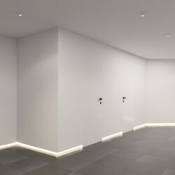 Встраиваемый светильник под шпатлевку, IP20, до 15 Вт, LED, GU5,3, белый, пластик, Denkirs DK3057-WH