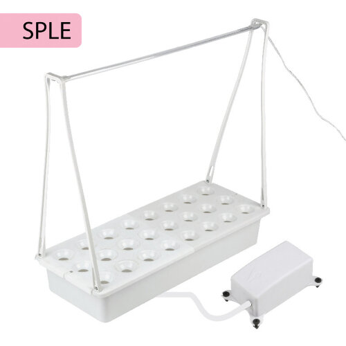 ULT-P44N-10W-SPLE IP65 AQUA WHITE Набор для гидропоники Минисад AQUA, светильник для растений светодиодный с подставкой и компрессором, Спектр для фотосинтеза, Белый, TM ФитоЛето - фото 1