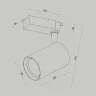 Трековый светильник Вуоро / Vuoro Unity 3000K 15Вт 24° (Черный) TR003-1-15W3K-S-B - фото 15