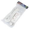 S-GCU3-7 WHITE Удлинитель серии Ultra, шнур 7м., 3 гнезда, 16A, с-з, Белый, TM Uniel - фото 2