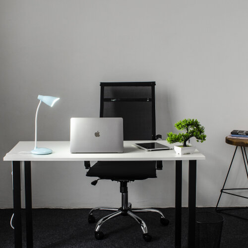 TLD-559 Blue-LED-280Lm-5000K-Dimmer Светильник настольный, 3W, Сенсорный выключатель, Голубой - фото 8