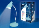 TLD-559 Blue/LED/280Lm/5000K/Dimmer Светильник настольный, 3W. Сенсорный выключатель. Голубой. ТМ Uniel - фото