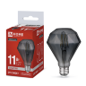 Лампа светодиодная LED-D95-deco smoky 11Вт 230В E27 4000K 920Лм 95мм бриллиант дымчатая IN HOME - Фото