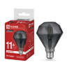 Лампа светодиодная LED-D95-deco smoky 11Вт 230В E27 4000K 920Лм 95мм бриллиант дымчатая IN HOME - Фото