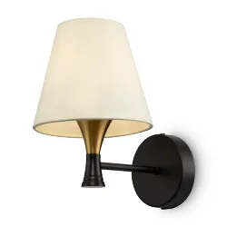 Настенный светильник (бра) Freya FR5098WL-01BBS (Черный и Латунь)