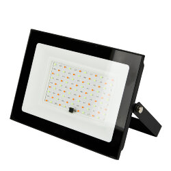 ULF-F60-50W-RGB IP65 200-240В BLACK Прожектор светодиодный, Мультиколор, Пульт ДУ в-к, Корпус черный, TM Uniel