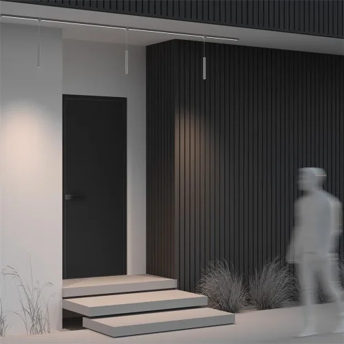 Уличный трековый светильник Focus Led Elasity IP 3000K 8Вт 38° белый (Белый) - фото 4