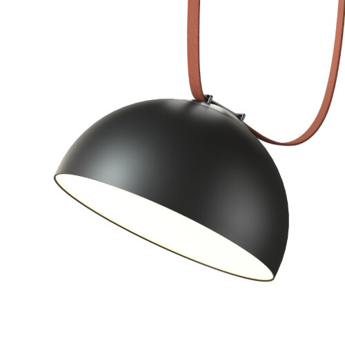 DK5662-BK Cветильник для трека-ремня Belty Smart, серия Flow со светодиодом, D300*H171мм, 48V DC, 28W, RA90, 120°, 3000-5700K, IP20, черный, алюминий. Фото 4