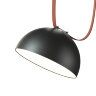 DK5662-BK Cветильник для трека-ремня Belty Smart, серия Flow со светодиодом, D300*H171мм, 48V DC, 28W, RA90, 120°, 3000-5700K, IP20, черный, алюминий. Фото 4