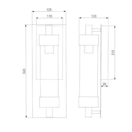 Светильник садово-парковый Pipe D 35151/D чёрный - фото 4