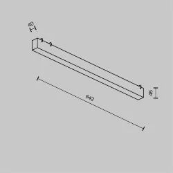 Подвесной светильник Basis Parity 4000K 24Вт 120° белый (Белый)
