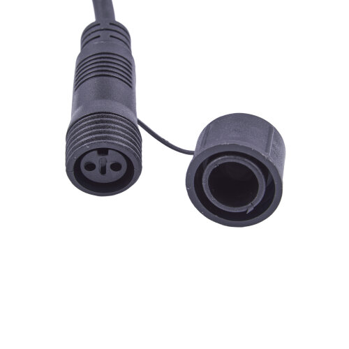 UCX-F90 T20-2M-BK Провод-шина для гирлянд серии F90PRO, 2м, 20 Т-коннекторов, шаг 10см, Статика-мерцание, IP67, Черный, TM Uniel - фото 6