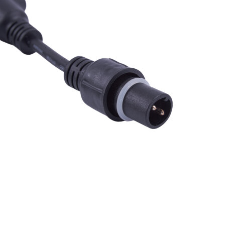 UCX-F90 T20-2M-BK Провод-шина для гирлянд серии F90PRO, 2м, 20 Т-коннекторов, шаг 10см, Статика-мерцание, IP67, Черный, TM Uniel - фото 8