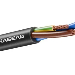 Провод ПВС 3х2.5 (2х2.5+1х2.5) 380В Ч (бухта) (м) Технокабель 00-00148760