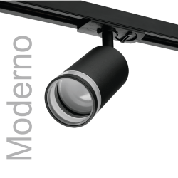 Трековый светильник WOLTA WTL-GU10/04B под лампу GU10 Черный MODERNO