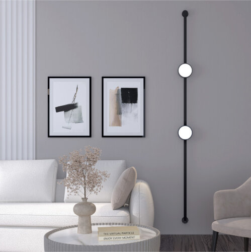 DK5567-BK Cветильник для трека-ремня Belty, серия Flow, со светодиодом, D168*H29.5мм, 48V DC, 10W, RA90, 120°, 3000K, IP20, черный, алюминий. Фото 8