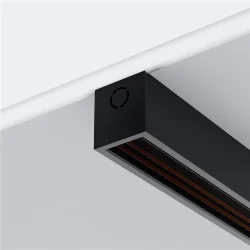 Заглушки для накладного низкопрофильного шинопровода Exility 2шт. (Черный)