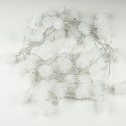 ULD-S0500-050-DTA WARM WHITE IP20 PINE CONES Гирлянда светодиодная Шишки, 5м, 50 светодиодов, Теплый белый свет, Провод прозрачный