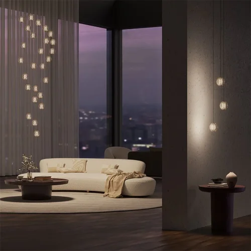 Подвесной светильник Sapphire 3000К 140Вт (Латунь) - фото 2