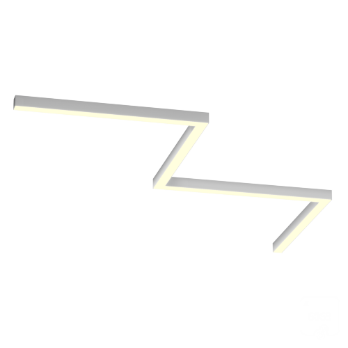 Светильник ЗигЗаг S50 (RAL9003/4x840mm-90/LT70 — 3K/72W) - фото 1