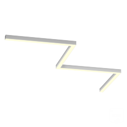 Светильник ЗигЗаг S50 (RAL9003/4x840mm-90/LT70 — 3K/72W)