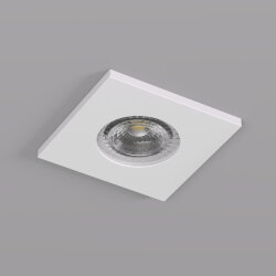 Встраиваемый светильник, IP 20, 50 Вт, GU10, белый, алюминий, Denkirs DK2031-WH