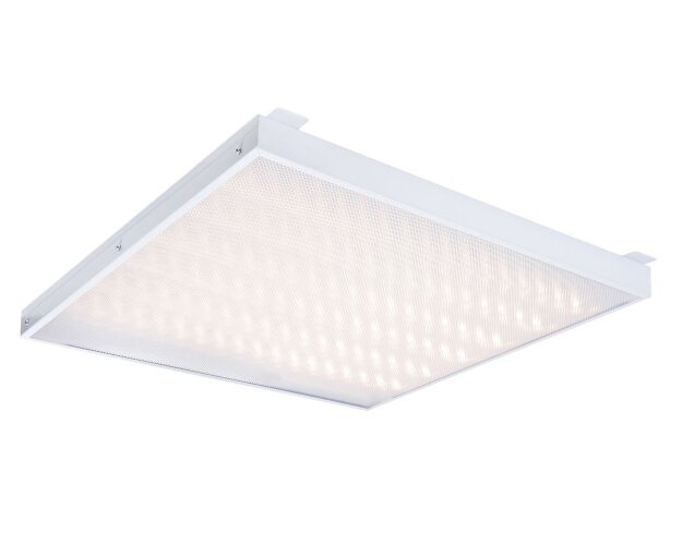 Универсальный офисный светодиодный светильник Грильято 60 Вт IP44 580x580x40 мм 3000K Призма - фото 3