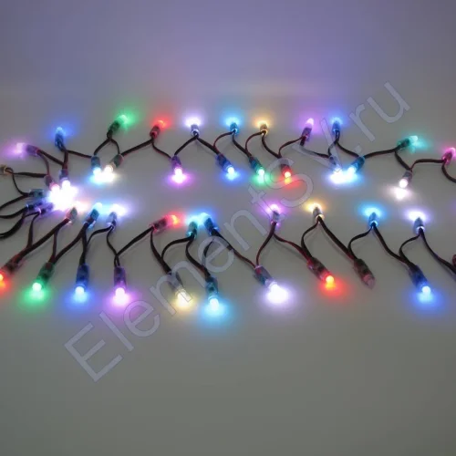 Светодиодный управляемый модуль SPI MS101 (5V RGB 12mm WS2811) - фото 3.