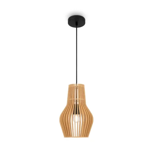 Подвесной светильник Roots E27х1 (Черный) - фото