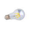 LED-A60-4W-3000K-E27-CL MIRROR-CHROME PLS02WH Лампа светодиодная, Форма A, прозрачная колба с зеркальным отражателем, Серия Sky, Теплый белый свет 3000K - фото 2