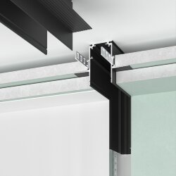 Slim Magnetic Коннектор угловой внутренний для встраиваемого шинопровода под ГКЛ 12,5мм (черный) 85211/00 85211/00