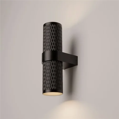 Настенный светильник (бра) Focus Design GU10х2 7Вт IP 20 (Черный) - фото 12