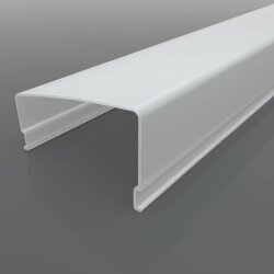 Рассеиватель поликарбонатный для профиля трапециевидный LC-LRM-M36-2T матовый