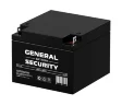 Аккумулятор 12В 26А.ч General Security GSL26-12 - фото