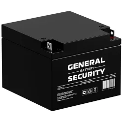 Аккумулятор 12В 26А.ч General Security GSL26-12