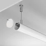 Алюминиевый профиль подвесной D30 (Серебро, 2 м), ALM-D30-S-2M (Серебро) ALM-D30-S-2M - фото 5