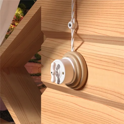 Ретро кабель витой 3х1,5 белый 20 м (под заказ) W6453201 - фото 2