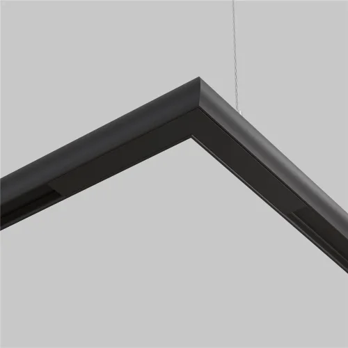 Коннектор угловой круглый Basity, черный (Черный) - фото 5