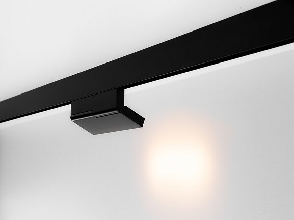 Светильник для трека SY mini черный, 5.5 Вт, SY-mini-520417-5.5-48-BL-WW. Фото 4