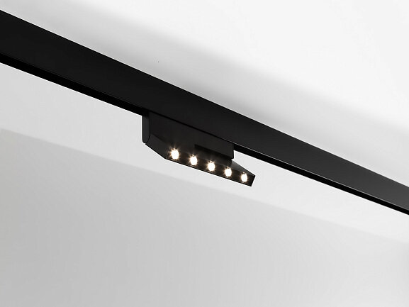 Светильник для трека SY mini черный, 5.5 Вт, SY-mini-520417-5.5-48-BL-WW. Фото 8